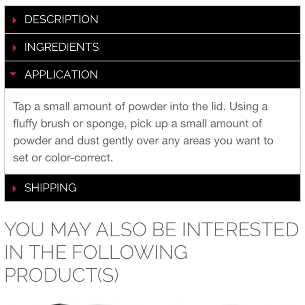 Banana setting powder